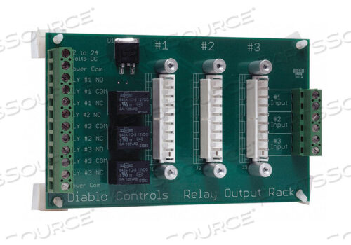 OEM#: RK3-RTRIPLE CARD RACK WITH RELAY от Diablo Controls, Inc.