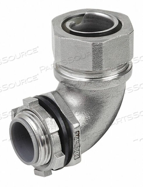 OEM#: S61000FC90СОЕДИНИТЕЛЬ, ГИБКИЙ КАБЕЛЕПРОВОД, НЕРЖАВЕЮЩАЯ СТАЛЬ, УГОЛ 90 ГРАДУСОВ, РАЗМЕР: 1 ДЮЙМ от Calbrite