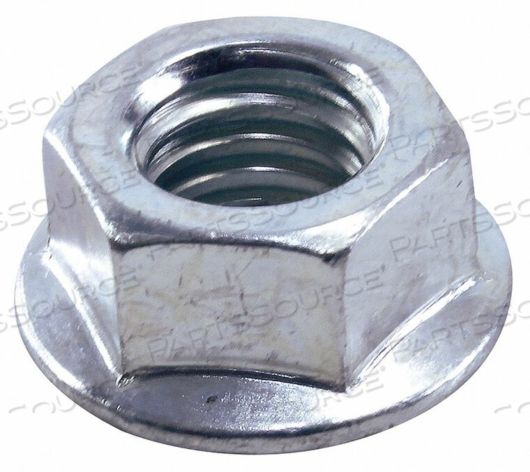 OEM#: NUTFZ14ГАЙКА ШЕСТИГРАННАЯ С ЗУБЧАТЫМ ФЛАНЦЕМ ОЦИНКОВАННАЯ PK16 от American Garage Door Supply