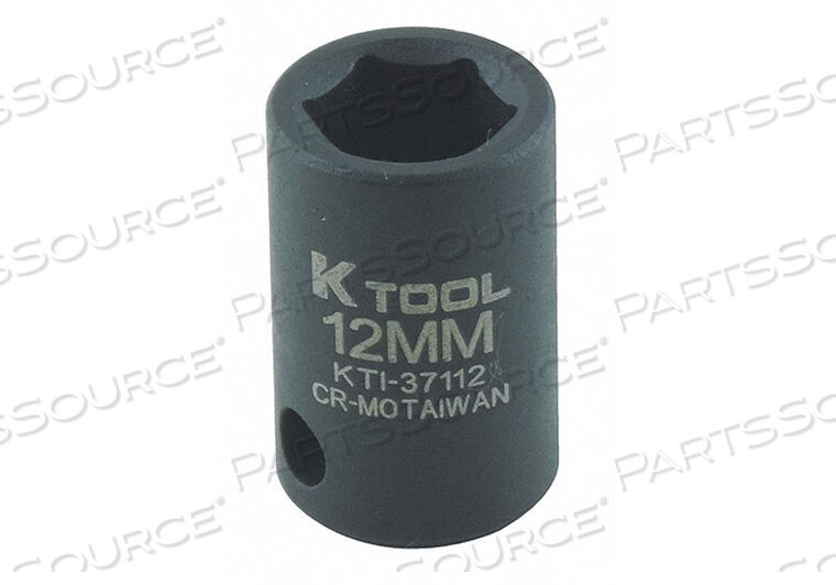 OEM#: KTI-37112УДАРНАЯ МЕТРИЧЕСКАЯ НАСАДКА 12 ММ 1-3/16 ДЮЙМОВ ШЕСТИГРАННИК от KTI