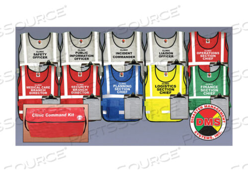 OEM#: DMS 05466ЖИЛЕТ БЕЗОПАСНОСТИ АССОРТИМЕНТ HCIC УНИВЕРСАЛЬНЫЙ от Disaster Management Systems (DMS)