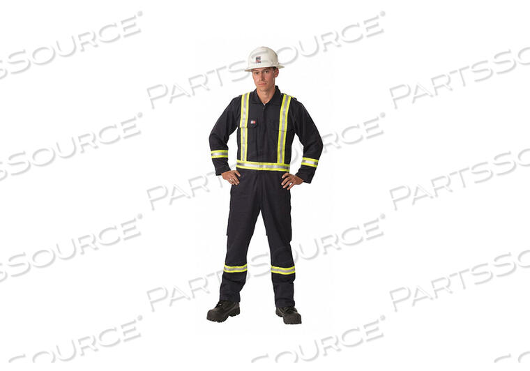 OEM#: 1155US7-4XLR-NAYFR КОМБИНЕЗОН ТЕМНО-СИНИЙ 4XL 38 ДЮЙМОВ. ПОДКРЫТАЯ МОЛНИЯ от Big Bill