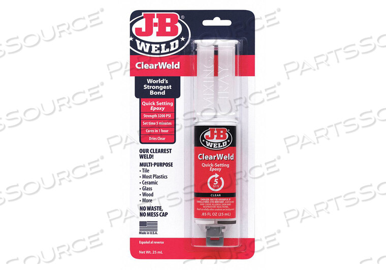OEM#: 50112ШИРИНА CLEARWELD CLEAR 25ML от J-B Weld