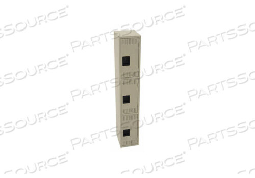 OEM#: TTS-121524-ASDШКАФЧИК ГАРДЕРОБНЫЙ LVRD 1 ШИРИНА 3 ЯРУСА ПЕСОЧНЫЙ от Tennsco Corp.
