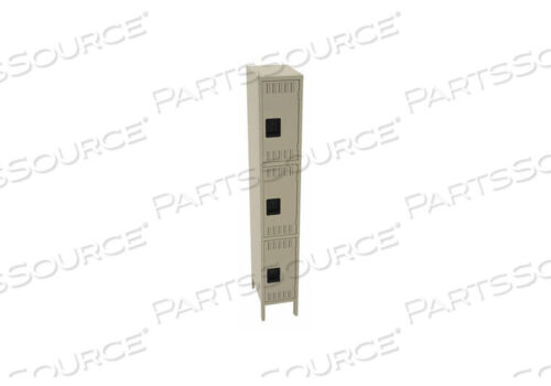 OEM#: TTS-121824-1SDШКАФЧИК ГАРДЕРОБНЫЙ LVRD 1 ШИРИНА 3 ЯРУСА ПЕСОЧНЫЙ от Tennsco Corp.