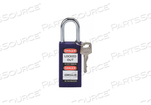 OEM#: 123412LOCKOUT PADLOCK KD PURPLE 3 H от Brady Americas