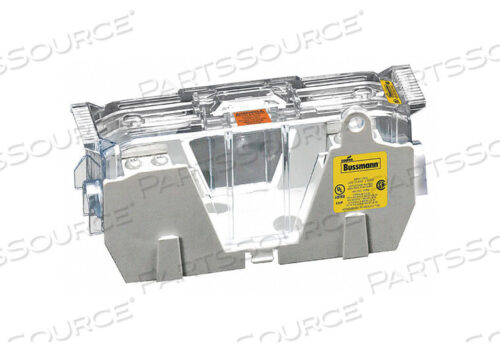 OEM#: JM60100-1CRБЛОК ПРЕДОХРАНИТЕЛЕЙ, ПРЕДОХРАНИТЕЛЬ КЛАССА J, 600 В ПЕРЕМЕННОГО ТОКА, 100 А, 1P, УСИЛЕННЫЙ ПРУЖИННЫЙ ЗАЖИМ, ТЕРМОПЛАСТИК, КОРОБЧАТЫЙ КРЕПЕЖНЫЙ УЗЕЛ от Cooper Bussmann