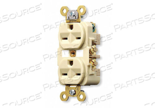 OEM#: HBL5662IREPTACLE DUPLEX 15A 6-15R 250V IVORY от Hubbell Incorporated, Wiring Device-Kellums