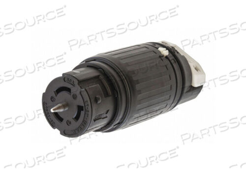 OEM#: HBL7764CTWIST-LOCK LOCKING CONNECTOR, 50A, 250VDC/600VAC, 3P 4W NYLON BLACK от Hubbell Incorporated, Wiring Device-Kellums