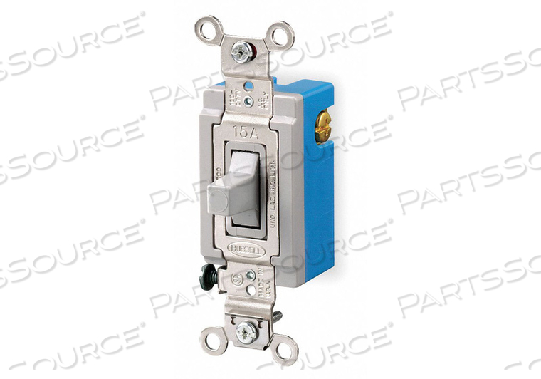 OEM#: HBL1556GYWALL SWITCH 120/277V 15A 3-POSITION от Hubbell Incorporated, Wiring Device-Kellums