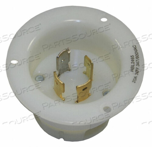 OEM#: HBL2465ФЛАНЦЕВЫЙ БЛОКИРУЮЩИЙСЯ ВХОДНОЙ КЛАПАН БЕЛЫЙ от Hubbell Incorporated, Wiring Device-Kellums