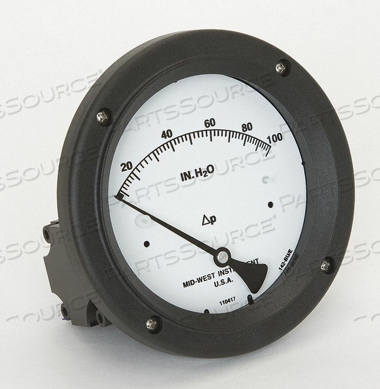 OEM#: 142-AC-00-OO-100HМАНОМЕТР 0 ДО 100 ДЮЙМОВ H2O от Mid-West Instrument