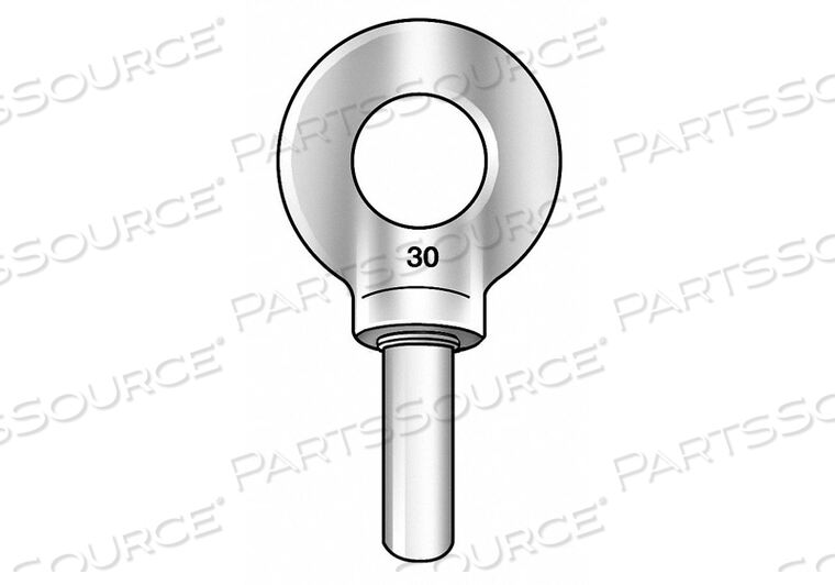 OEM#: K2025-BLANKEYEBOLT 1/2IN 1-3/16IN BLANK W/SHOULDER от Ken Forging