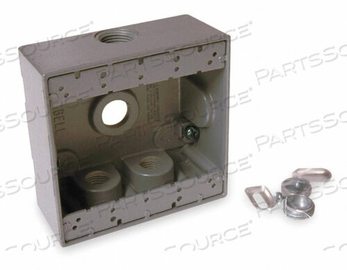 OEM#: 5335-0ВСЕГДА ЗАЩИЩЕННЫЙ КОРОБ 2GANG 4INLET от Hubbell Power Systems