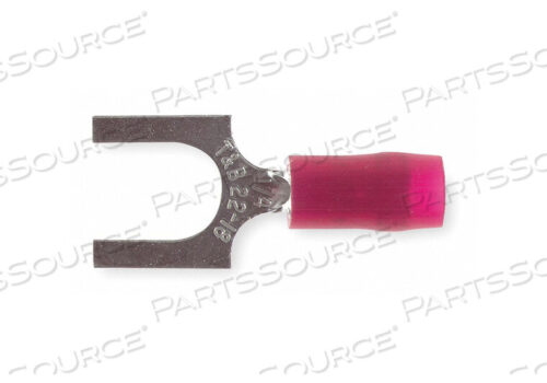 OEM#: RA18-14FFORK TERMINAL STD 1/4IN STUD RED PK100 от Thomas & Betts