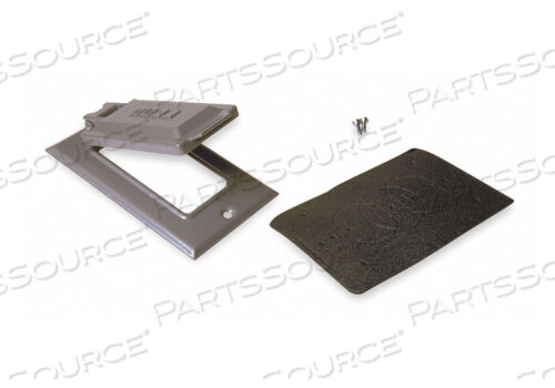 OEM#: 5103-0КРЫШКА, ЗАЩИЩАЮЩАЯ ОТ ВЛАГИ, ЛИТАЯ ПОД ДАВЛЕНИЕМ, ЦИНКОВАЯ, СЕРАЯ, от Hubbell Power Systems