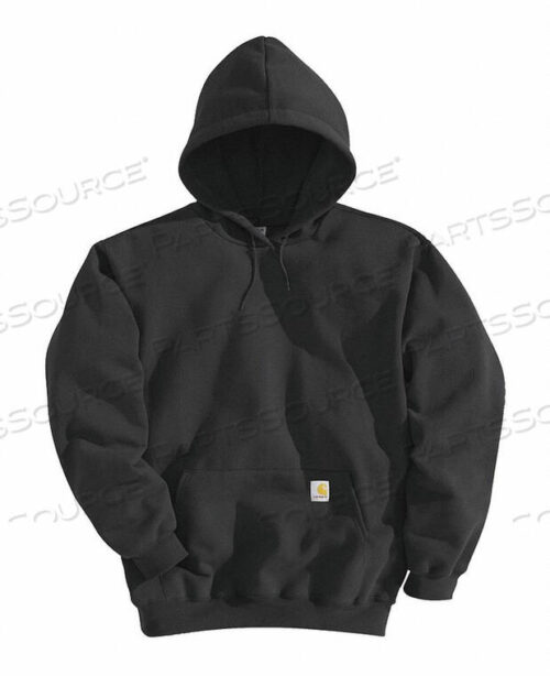 OEM#: K121-BLK XXL REGHOODED Sweatshirt black cotton/pet 2XL от Carhartt