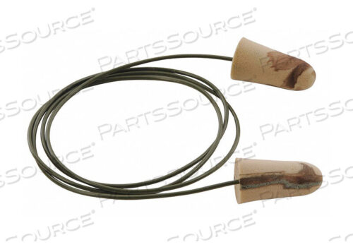 OEM#: 6609CAMO PLUGS DISPOSABLE EARPLUGS, FOAM, BROWN/TAN/GREEN, CORDED by Moldex