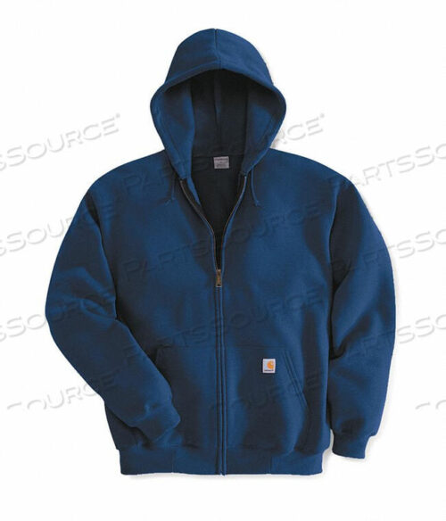 OEM#: K122-472 LRG REGHOODED SWTSHRT NAVY 50COTTON/50PET L от Carhartt