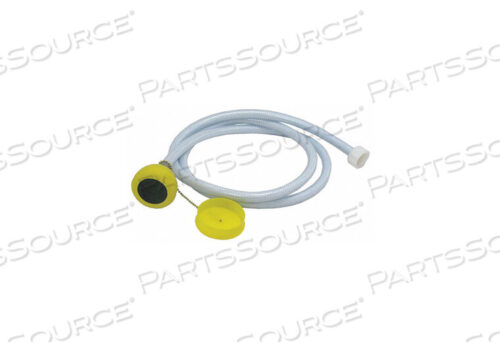 OEM#: SE-4920DRENCH HOSE ATTACHMENT FOR PORTABLE GRAVITYFLO PORTABLE UNITS, YELLOW & WHITE by Speakman