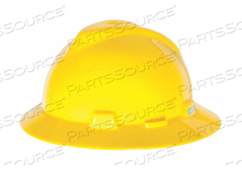 OEM#: 454730V-GARD ШЛЯПА С ПОЛЯМИ, ПРОРЕЗАМИ И ПОДВЕСКОЙ STAZ-ON, ЖЕЛТАЯ от MSA Safety Sales, LLC