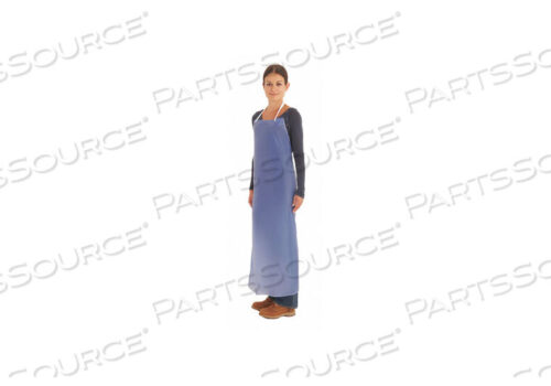 OEM#: 56-007BIB APRON BLUE 47 IN L VINYL by Ansell Healthcare