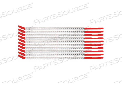 OEM#: SCN10-1WIRE MARKER WAND PREPPRINTED SLEEVE PK10 от Brady Americas