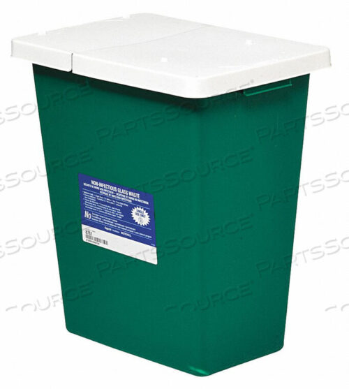 OEM#: GEWC100781КОНТЕЙНЕР ДЛЯ ОСТРЫХ СРЕДСТВ 8 ГАЛЛОНОВ С КРЫШКОЙ НА ШАРНИРЕ PK2 от Kendall - Covidien