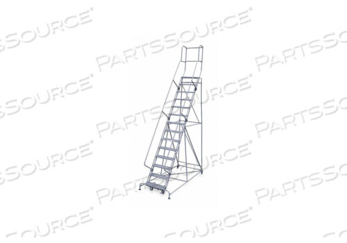 OEM#: 1714R2642A3E12B4W4C1P3ЛЕСТНИЦА НА РОЛИКОВЫХ КОЛЕСАХ HNDRL PLTFM 140 ДЮЙМОВ H от Cotterman