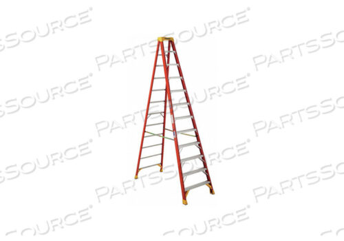 OEM#: 621212 FIBERGLASS STEP LADDER W/ PLASTIC TOOL TRAY 300 LB. CAP by Werner