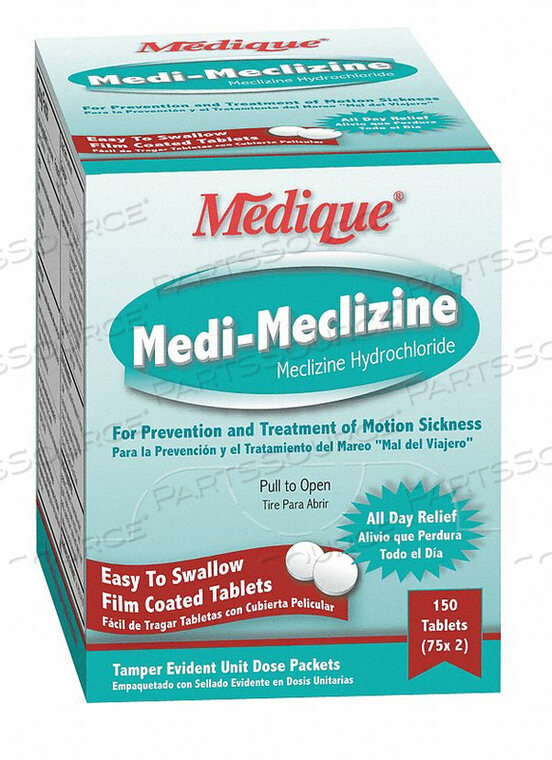 OEM#: 47933ТАБЛЕТКА ОТ ТОШНОТЫ, УКАЧИВАНИЯ, PK100 от Medique