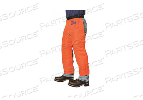 OEM#: WELJE94239CHAIN SAW CHAPS ORANGE NYLON 39 L от Elvex