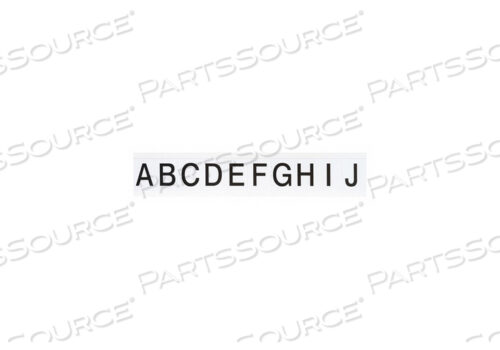 OEM#: 9713-LTR НАБОР БУКВЫ ОТ A ДО Z 1-1/2 ДЮЙМА H PK25 от Brady Americas