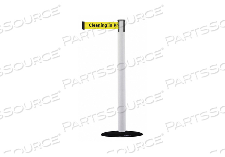 OEM#: 875-32-STD-NO-YCX-CD0031 СТОЛБЕЖНЫЙ СТОЙКА С РЕМНЕМ ПВХ БЕЛЫЙ от Tensabarrier
