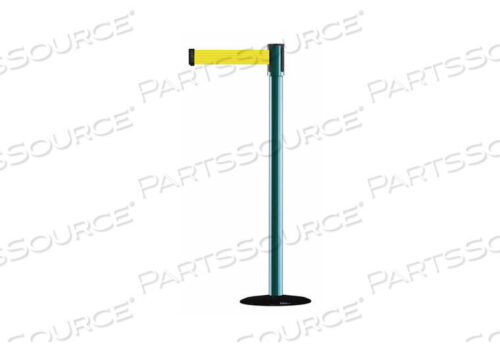 OEM#: 890B-33-28-28-STD-NO-Y5X-CD0007 СТОЛБЕЖНЫЙ С РЕМНЕМ 7-1/2 ФУТА L ЖЕЛТЫЙ от Tensabarrier