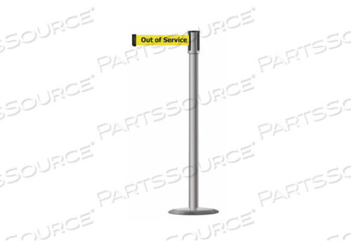 OEM#: 890U-3P-3P-3P-STD-NO-YEX-CBARRIER POST W/ BELT 38 IN H METAL BASE от Tensabarrier