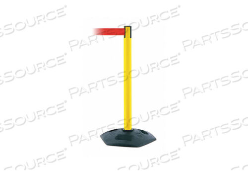 OEM#: 886-35-STD-NO-R5X-CD0032 СТОЛБЕЖНЫЙ СТОЙКА С РЕМНЕМ 7-1/2 ФУТА L КРАСНЫЙ от Tensabarrier