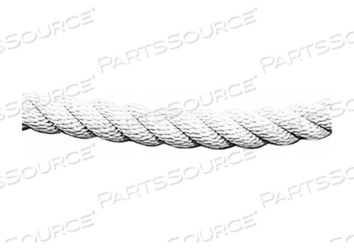 OEM#: ROPE-TWST-32-06/0-X-XXXX-XXБАРЬЕРНЫЙ КАНАТ 1-1/2 ДЮЙМА X 6 ФУТОВ БЕЛЫЙ от Lawrence Metal