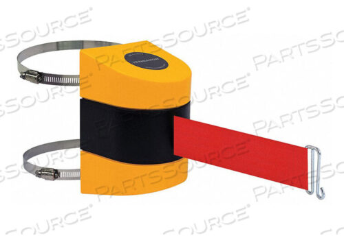 OEM#: 897-15-C-35-NO-R5X-AD0109 BELT BARRIER YELLOW BELT COLOR RED by Tensabarrier