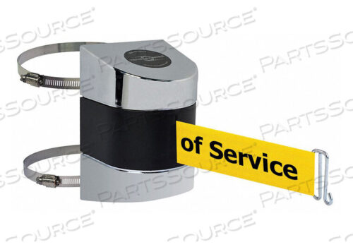 OEM#: 897-30-C-1P-NO-YEX-AD0135 ЛЕНТА БАРЬЕР ХРОМИРОВАННЫЙ ЦВЕТ ЖЕЛТЫЙ от Tensabarrier