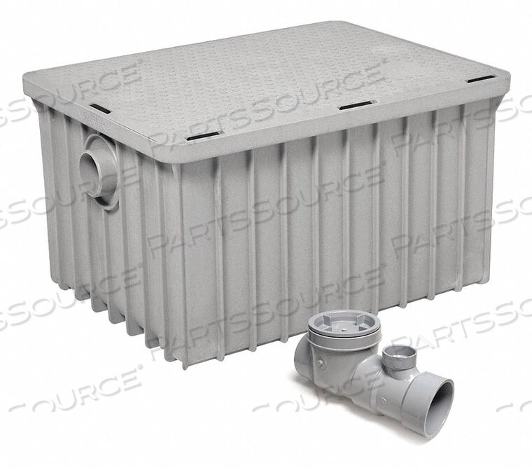 OEM#: 3935A04GREASE INTERCEPTOR POLY 4 IN DIA. 35 GPM by Canplas LLC