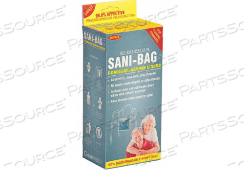 OEM#: H645S10PBEDPAN/COMMODE LINER PK100 от Cleanwaste