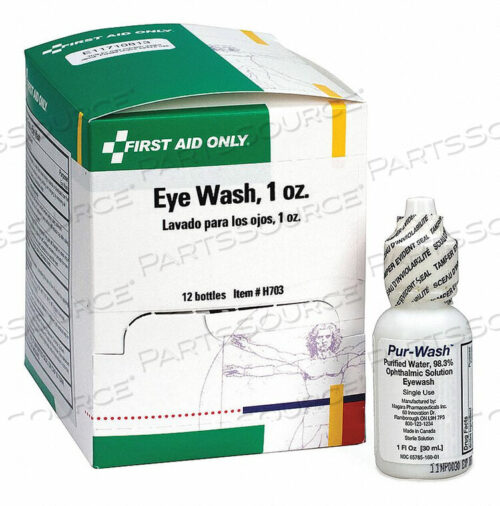 OEM#: H703ПЕРСОНАЛЬНЫЙ БУТЫЛОЧЕК ДЛЯ ПРОМЫВКИ ГЛАЗ 1 УНЦИЯ. PK12 от First Aid Only