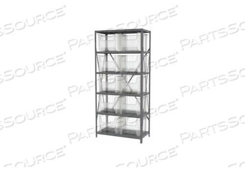 OEM#: AS187913018SCBIN СТЕЛЛАЖ 79 ОБЩИЙ H 10 ЯЩИКОВ ПРОЗРАЧНЫЙ от Akro-Mils / Myers Industries, Inc