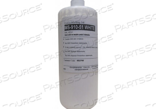 OEM#: WS-910-51 ЧЕРНИЛА ДЛЯ БЕЛОЙ МАРКИРОВКИ ПИГМЕНТНЫЕ БЕЛЫЕ 5-15 МИН от Carco