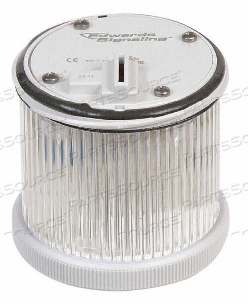 OEM#: 270CLEDMW120ASTACKLIGHT СИГНАЛЬНАЯ ЛАМПА 120 В ПЕРЕМЕННОГО ТОКА БЕЛАЯ от Edwards Signaling