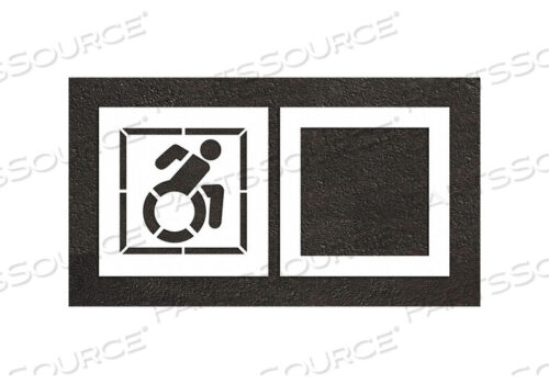 OEM#: STL-116-32403ТРАФАРЕТ ДЛЯ ТРОТУАРНОЙ ДЕКОРАЦИИ 64 H 32 W 2 ШТ. от RAE Products & Chemicals Corp.