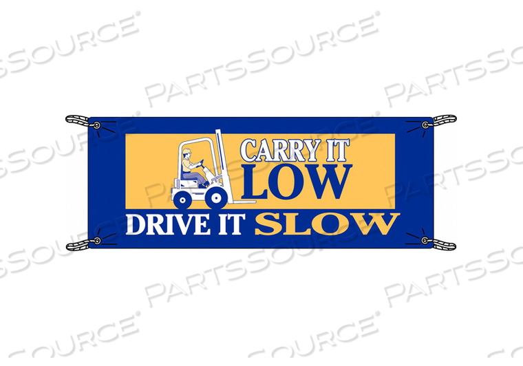 OEM#: 106315БАННЕР БЕЗОПАСНОСТИ 3-1/2 X 10 ФУТОВ. ВИНИЛОВЫЙ от Brady Americas