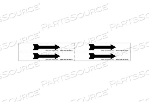 OEM#: 93267МАРКЕР ДЛЯ ТРУБЫ 1-1/8 H 7 W PK4 от Brady Americas