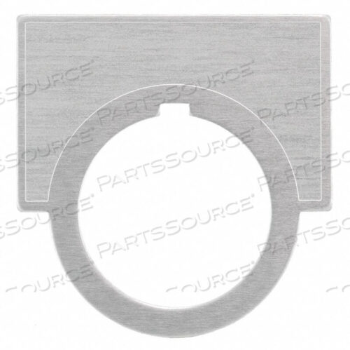 OEM#: 52NL13LEGEND PLATE JOG BLACK/BRUSHED ALUMINIUM от Siemens